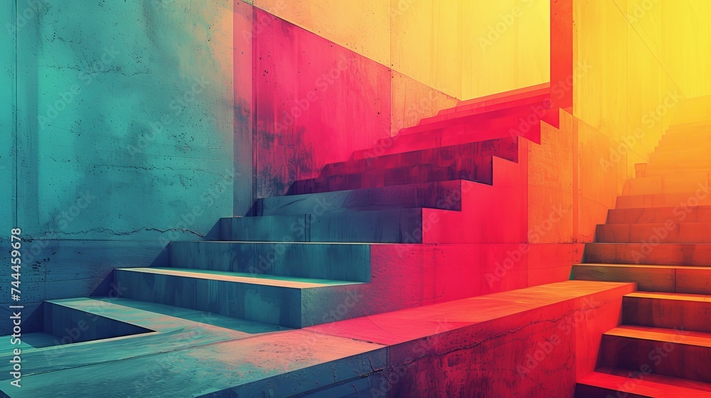 Aufkleber journey through a collection of backgrounds where abstract textures and geometric precision blend se