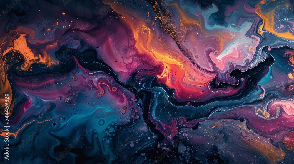 Poster let the fluidity of art transform your perception of abstract backgrounds, where each texture tells 
