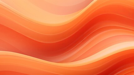 Vibrant Orange Abstract Waves: Dynamic Background for Design Projects