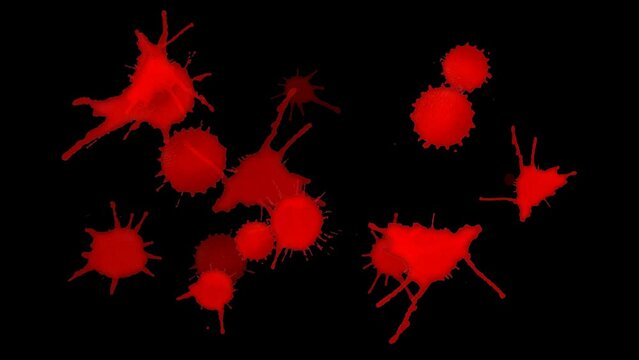 血 blood 流血 大量 アルファチャンネル typeA