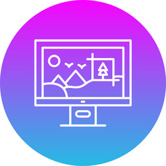 Obraz premium Crop Icon