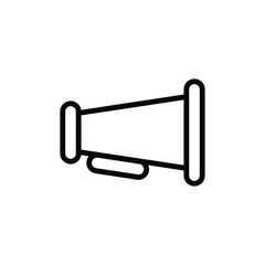 megaphone icon vector template simple and clean