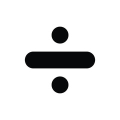 divide icon vector template simple and clean