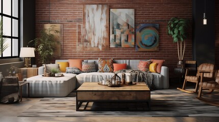 Industrial Bohemian Combine industrial elements with bohemian flair for a vibrant and eclectic aesthetic