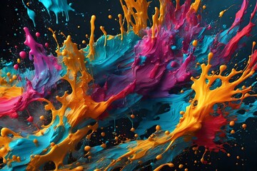Paint Splash 8k Desktop Wallpaper1 Paint Splash 8k Colorful Desktop Wallpaper