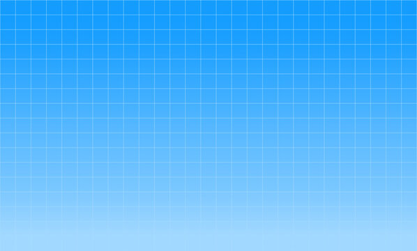 Sky blue grid pattern gradient vector background