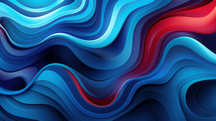 abstract background with waves