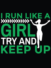 Running T-shirt Design