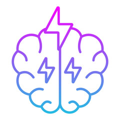 Obraz premium Brain Icon