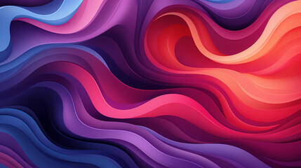 Obraz premium abstract purple background with waves
