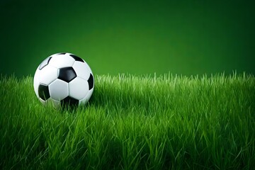 soccer ball on grass