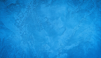 Texture of blue decorative plaster or concrete. Abstract background for design., website, cover, advertising, backdrop