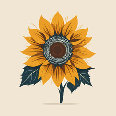 abstract sunflower background
