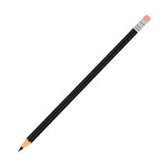 pencil, isolated on white background vector