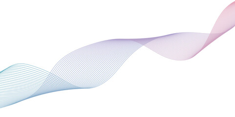 Modern glowing wavy lines with technology connection concept. Abstract technology lines mesh background. Abstract digital motion lines. Vector wave curve gradient pattern blend.