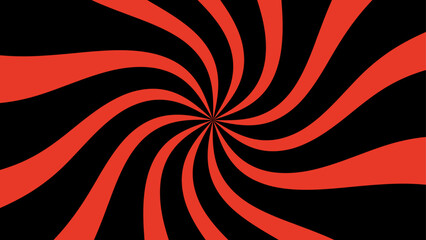 旋回する渦の背景（赤と黒）