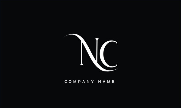 NC, CN, N, C Abstract Letters Logo Monogram