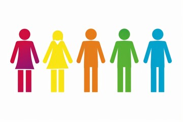 LGBTQ Pride joint support. Rainbow rainbow thoroughfare colorful pacific blue diversity Flag. Gradient motley colored protest LGBT rights parade festival figure pride community equality