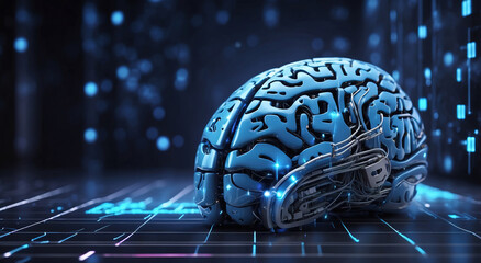 Digital brain connected to data center