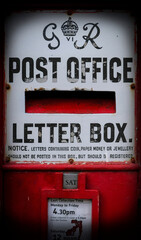 British Post Office Wall Letterbox 