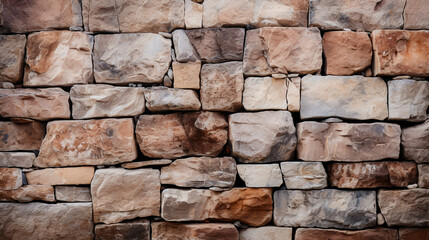 old light stones wall background
