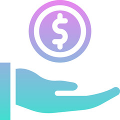 Cash payment icon
