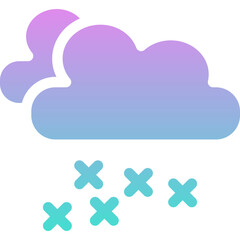 Snowing icon