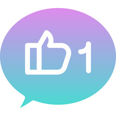 Obraz premium Chat icon