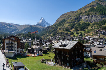 Fototapeta na wymiar Swiss Matterhorn