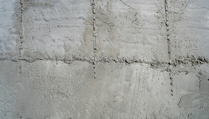 Texture of fresh concrete wall on construction site