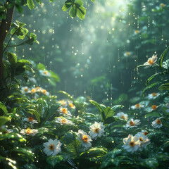 grass and flowers ai degenerate