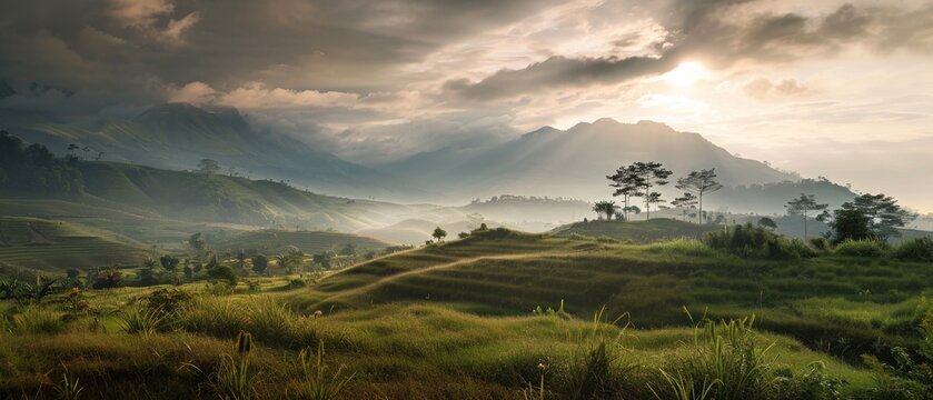 Travel Photography - A breathtaking landscape shot from an exotic location, inviting viewers to explore the world through photography. 