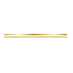 Golden line, gold line, aesthetic line