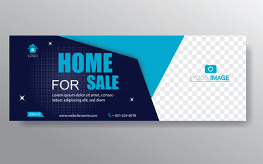 Home banner template. Web Design Elements - Header Design. Abstract geometric web banner template on grey background. Modern banner.