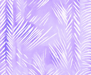 Abstract watercolour grunge  design on a gradient background in light purple