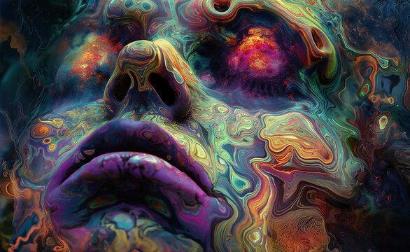 Psychedelic Surrealism: A Journey Through Abstract Realms