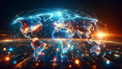 Fototapeta premium business and technology