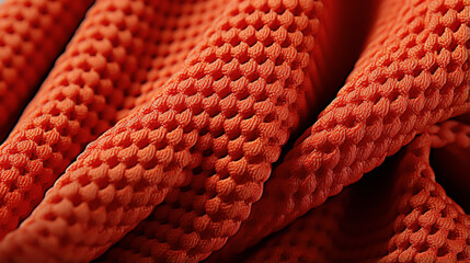 orange close up of fabrics texture