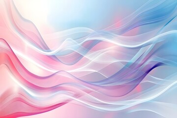 abstract background with waves AI Generative 