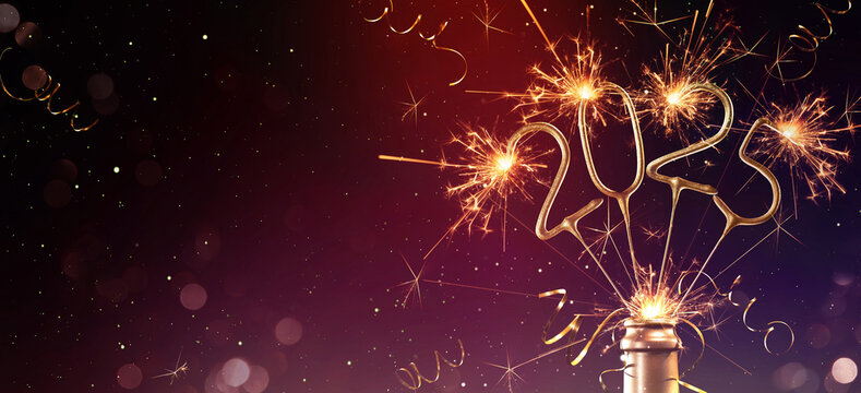 New Year's Eve Party background greeting card