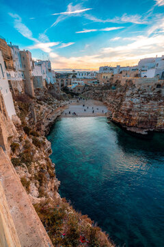 Polignano al Mare in Apulia, Italy.