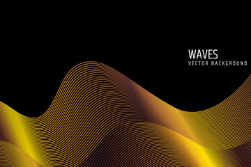 abstract line wave background