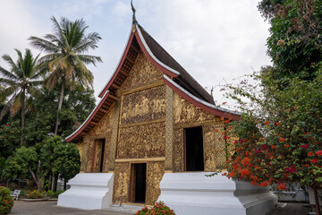 Fototapeta premium Wat Xieng Thong of Luang Prabang in Laos Asia