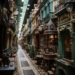 Naklejka premium Background Wallpaper of Creative Manipulation Related to Mardi Gras Festival 