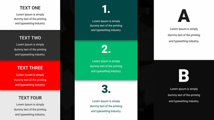 Sidebar Mini Text Blocks