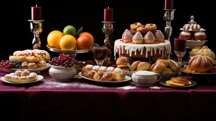 Background Wallpaper of Creative Manipulation Related to Mardi Gras Festival 