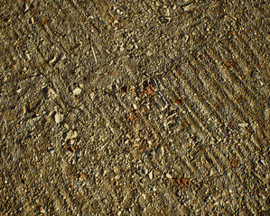 Ground surface with construction rubble. - 744525498