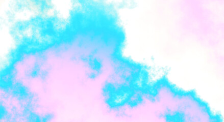 Obraz premium Isolate magic rainbow colours fog and clouds on transparent backgrounds specials effect 3d render png. Heaven unicorn clouds.