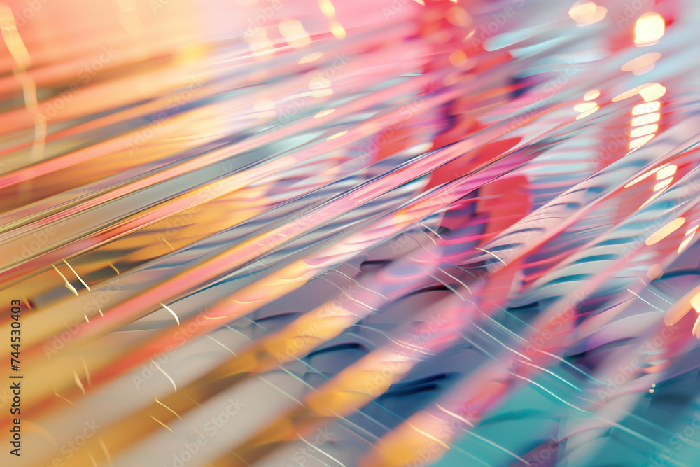 Poster abstract background with reflections and caustics. futuristic background image. created with generat
