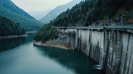 Obraz na płótnie Canvas Hydroelectric Power